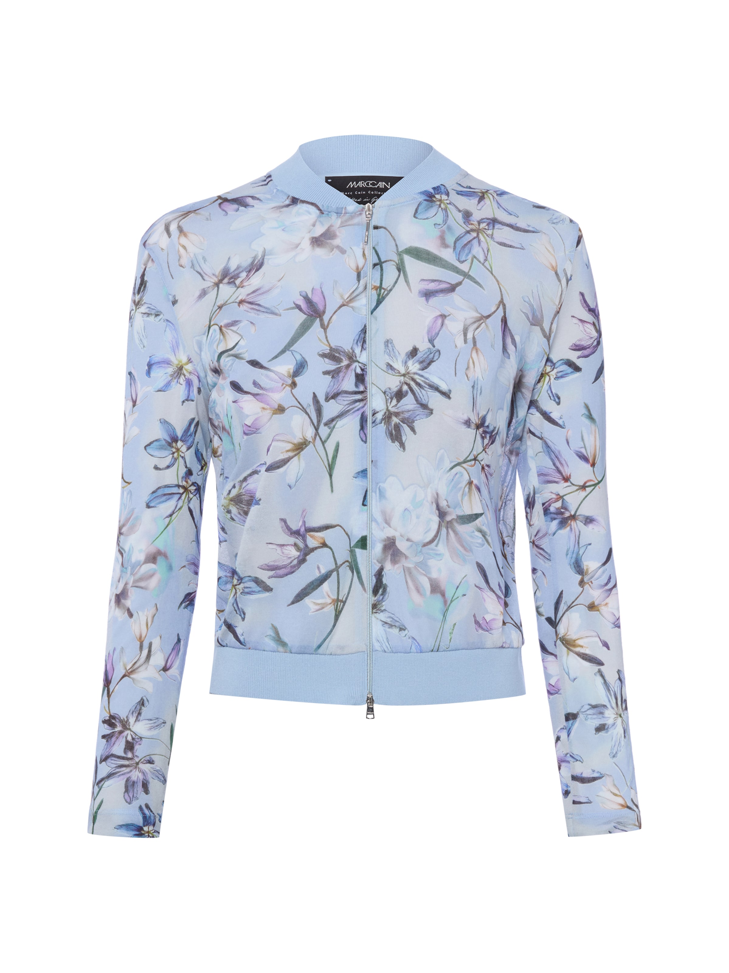 Veste mi-saison Marc Cain en bleu : devant