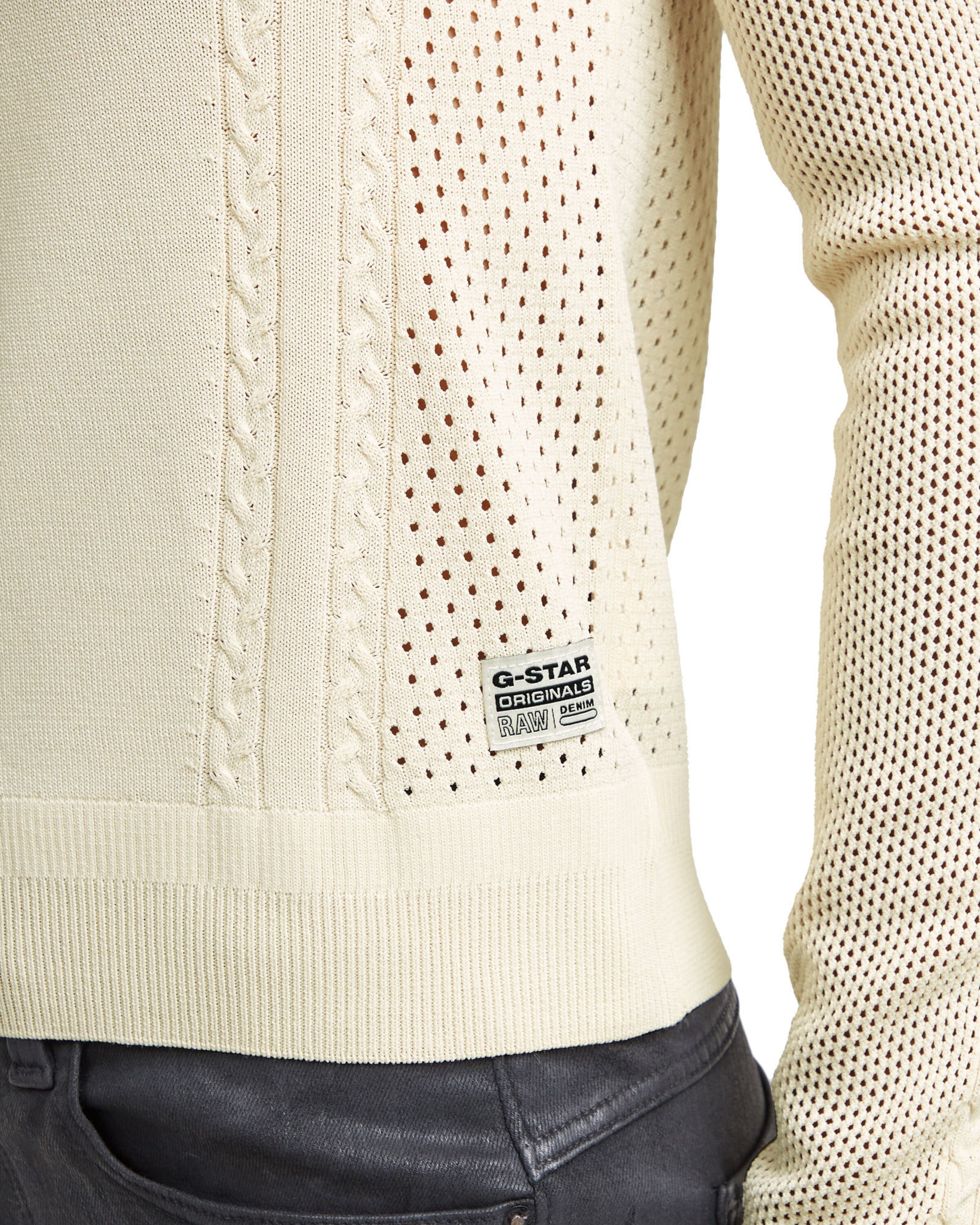 G-STAR Pullover in Weiß