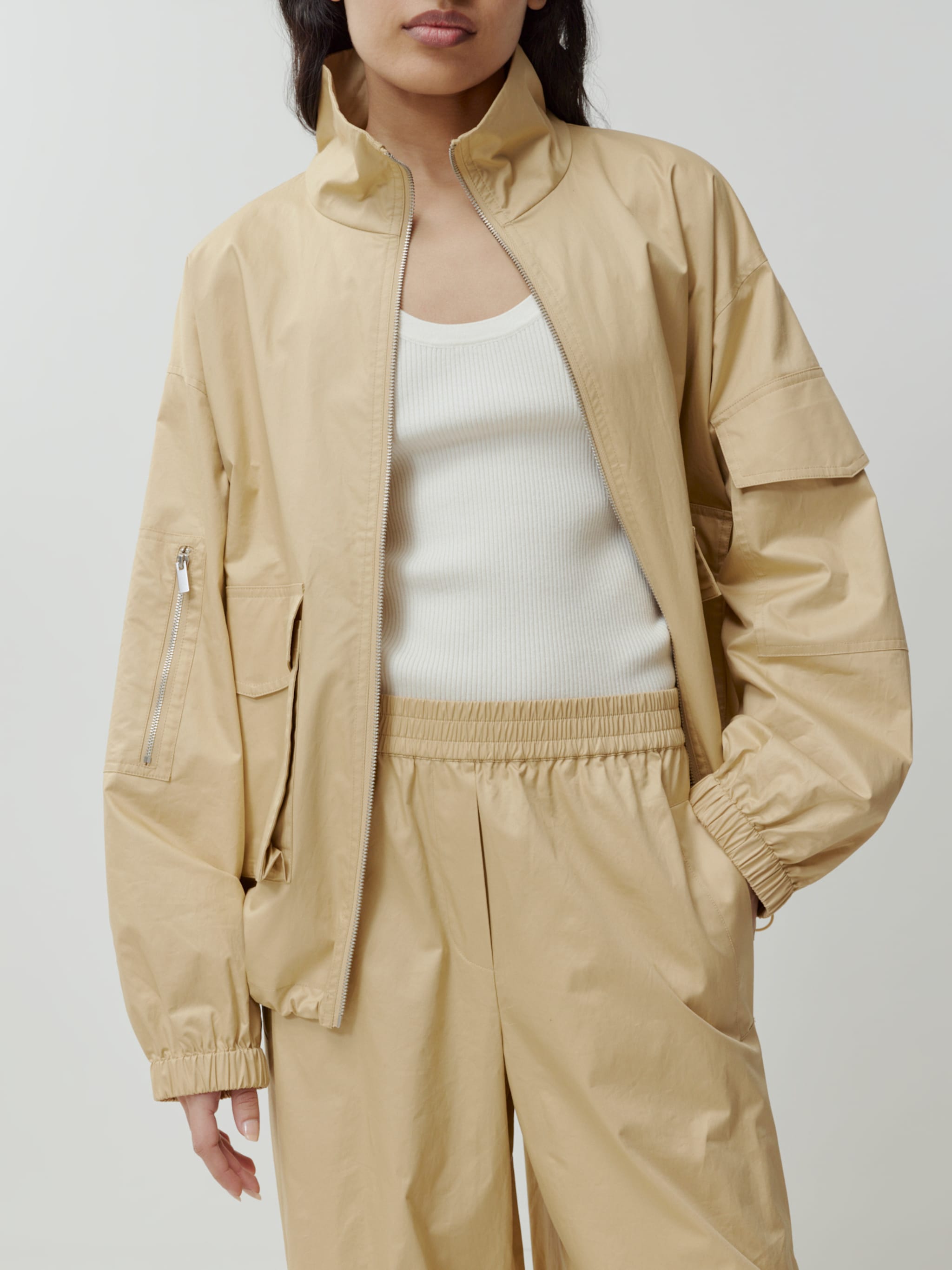 EDITED Produkte Jacke 'Else' hellbraun