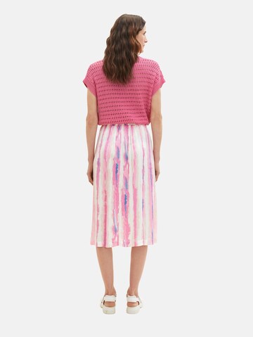 TOM TAILOR Skirt in Pink