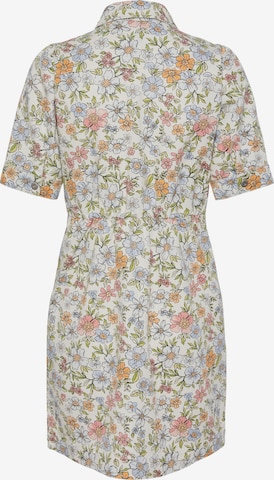 PIECES - Vestido camisero 'BLUME' en beige