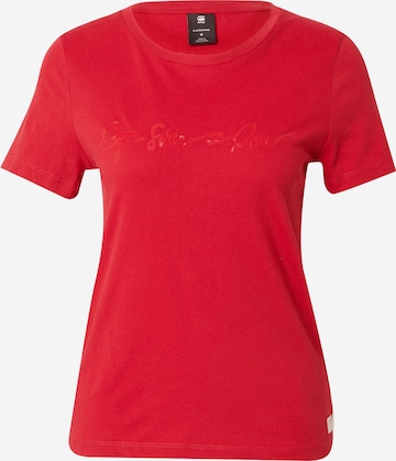 G-STAR Shirts i rød: forside