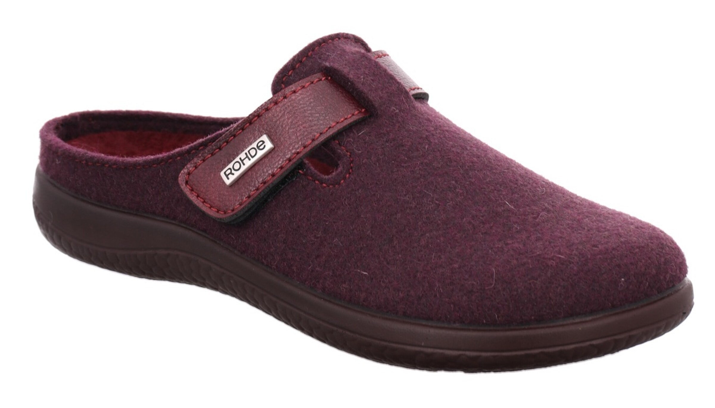 ROHDE Slippers in Brown: front