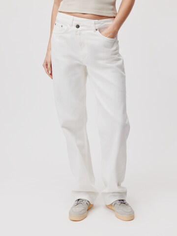 LeGer by Lena Gercke Loosefit Jeans 'Admira' in Wit: voorkant