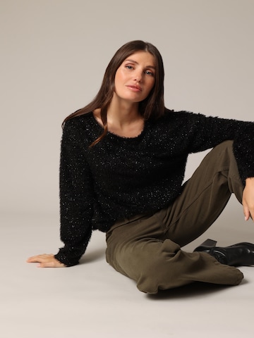 Pull-over 'AMBERLYN' Deeluxe en noir