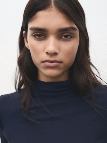 Maglietta 'SECONDPE' di MANGO in blu