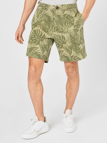 Regular Pantalon REPLAY en vert : devant
