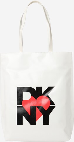 DKNY Shoppingväska i vit: framsida