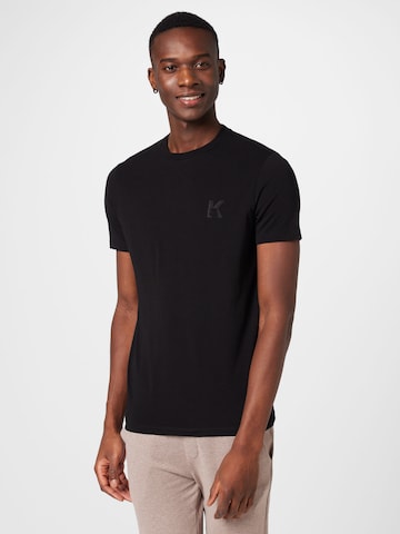 Karl Lagerfeld Shirt in Black: front