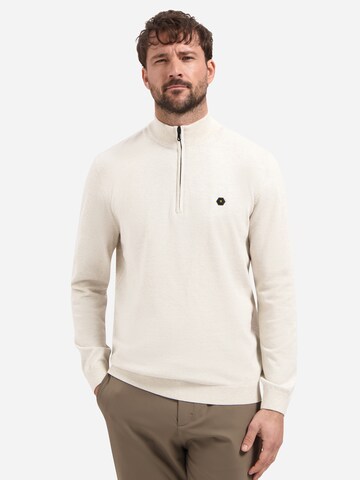No Excess Sweater in Beige: front