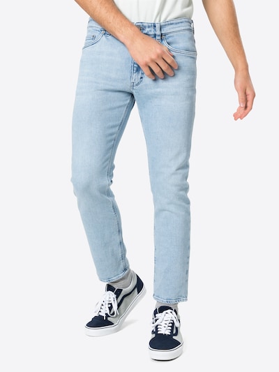 DRYKORN Jeans 'SLICK_3' in de kleur Blauw denim, Modelweergave