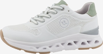 Baskets basses ROMIKA en blanc : devant