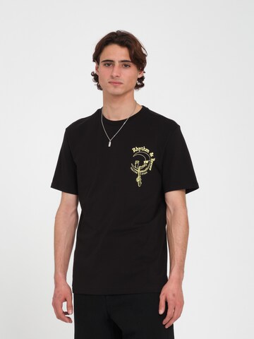 Volcom Shirt 'RHYTHM 1991 BSC SST ' in Zwart: voorkant