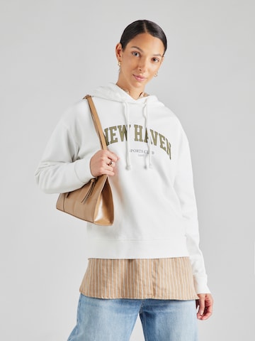 GANT - Sudadera en blanco: frente