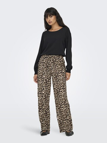 ONLY Wide leg Pants in Brown