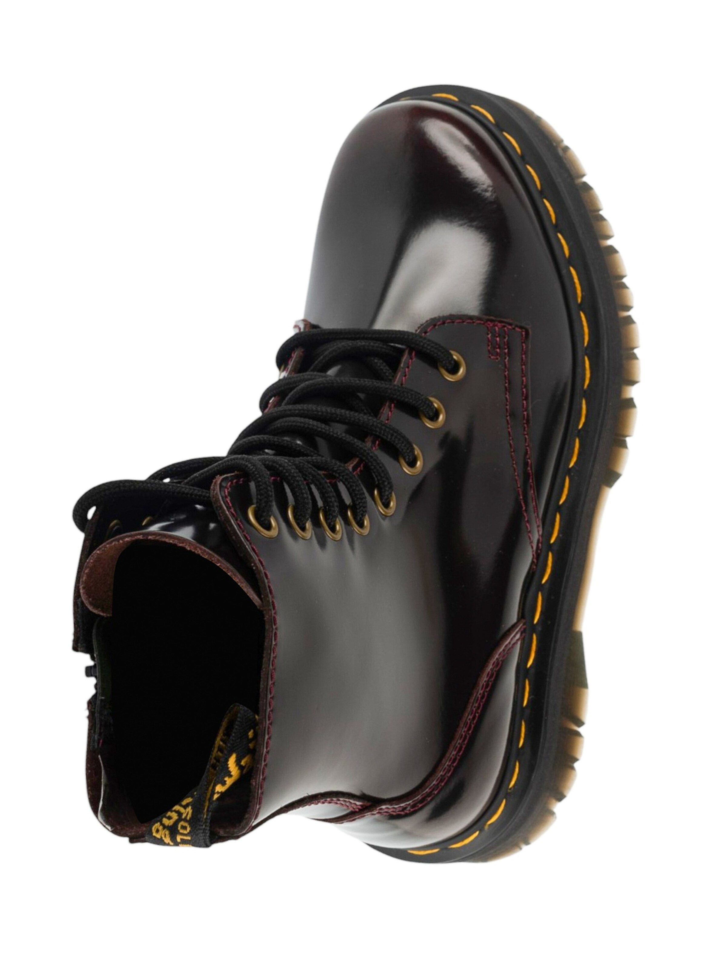 Dr. Martens Booties 'Jadon 8 Eye Boot' in Red
