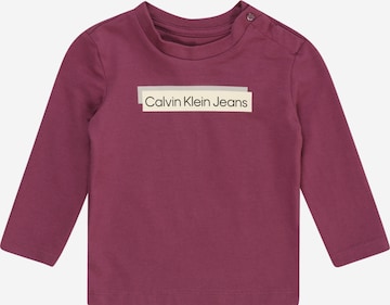 Calvin Klein Jeans Tričko 'Hero' – pink: přední strana