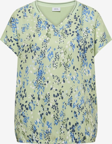 CECIL - Camiseta en verde: frente