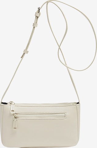 Pull&Bear Crossbody Bag in White: front