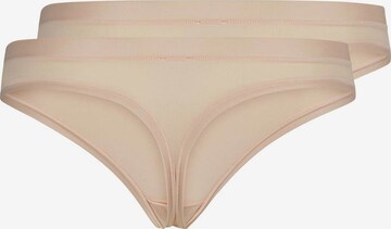 String Skiny en beige