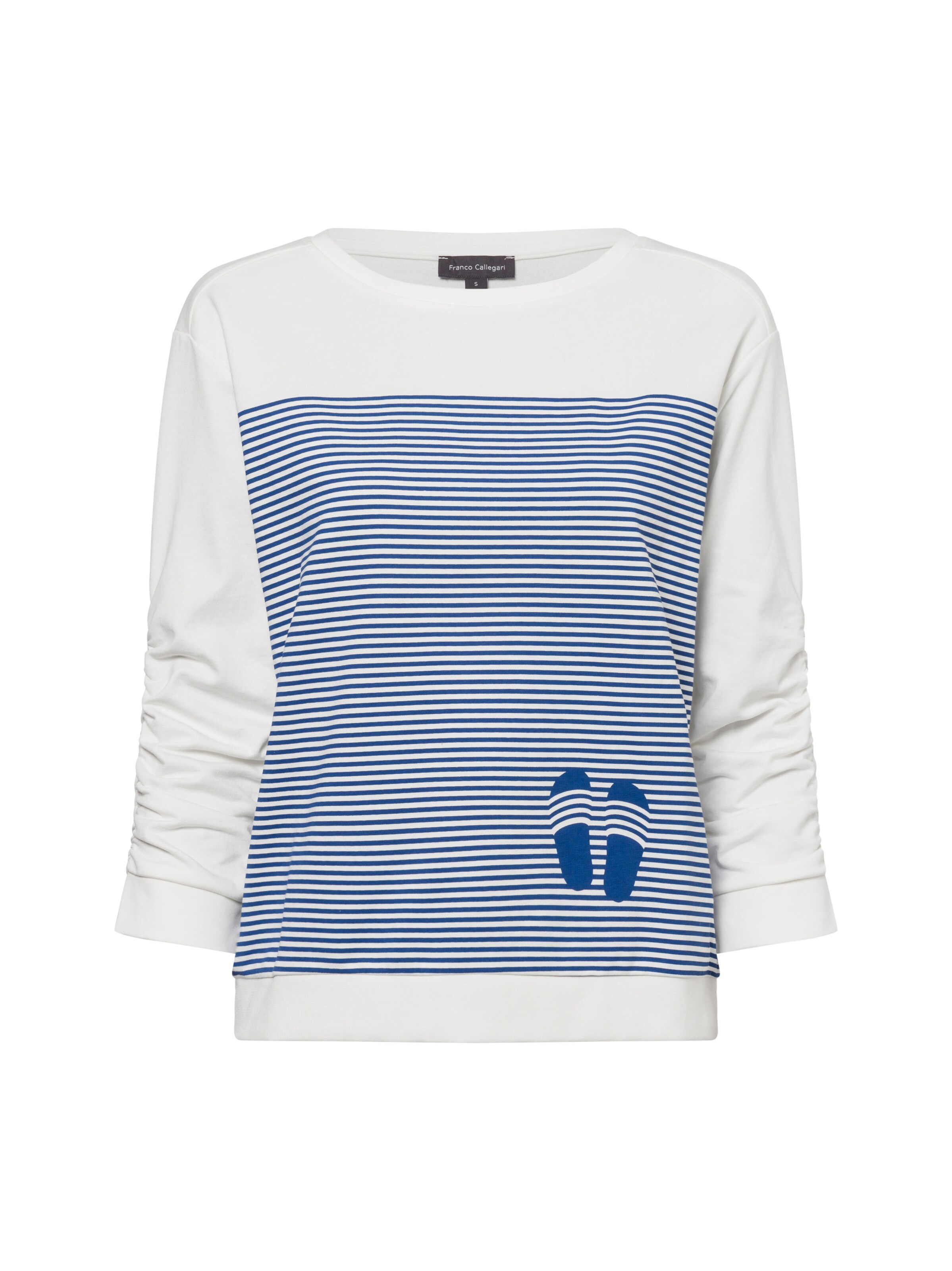 Franco Callegari Sweatshirt in Beige: front