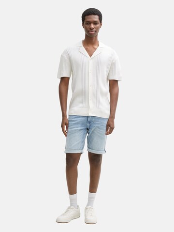 TOM TAILOR DENIM Slimfit Jeans 'Piers' in Blauw