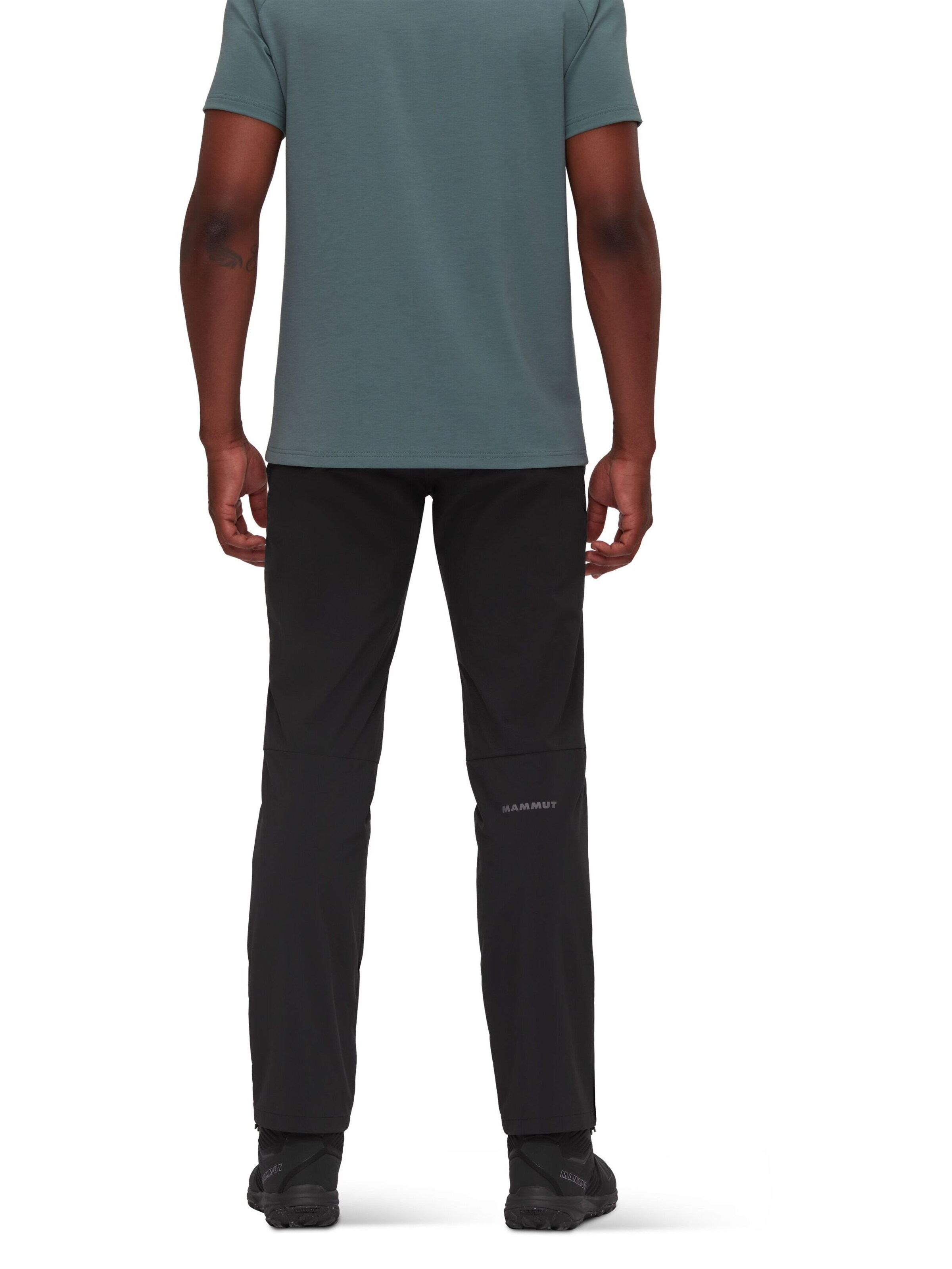 MAMMUT Slim fit Outdoor Pants 'Runbold' in Black