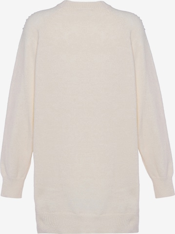 faina - Pullover em branco