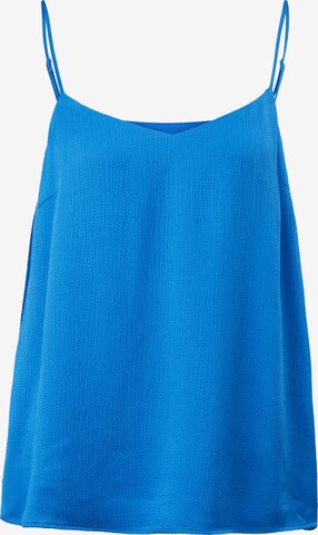 comma casual identity Blouse in Blauw: voorkant