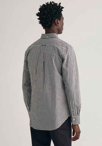 GANT Regular fit Button Up Shirt in Grey