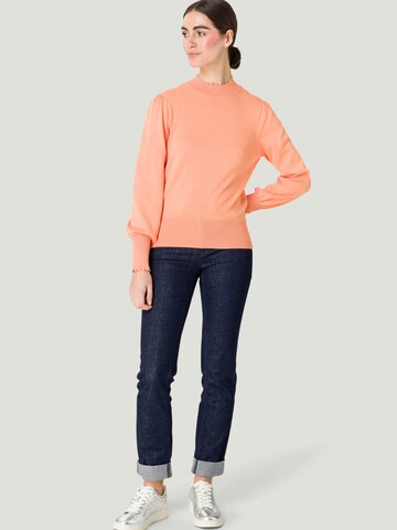 zero Pullover in Orange