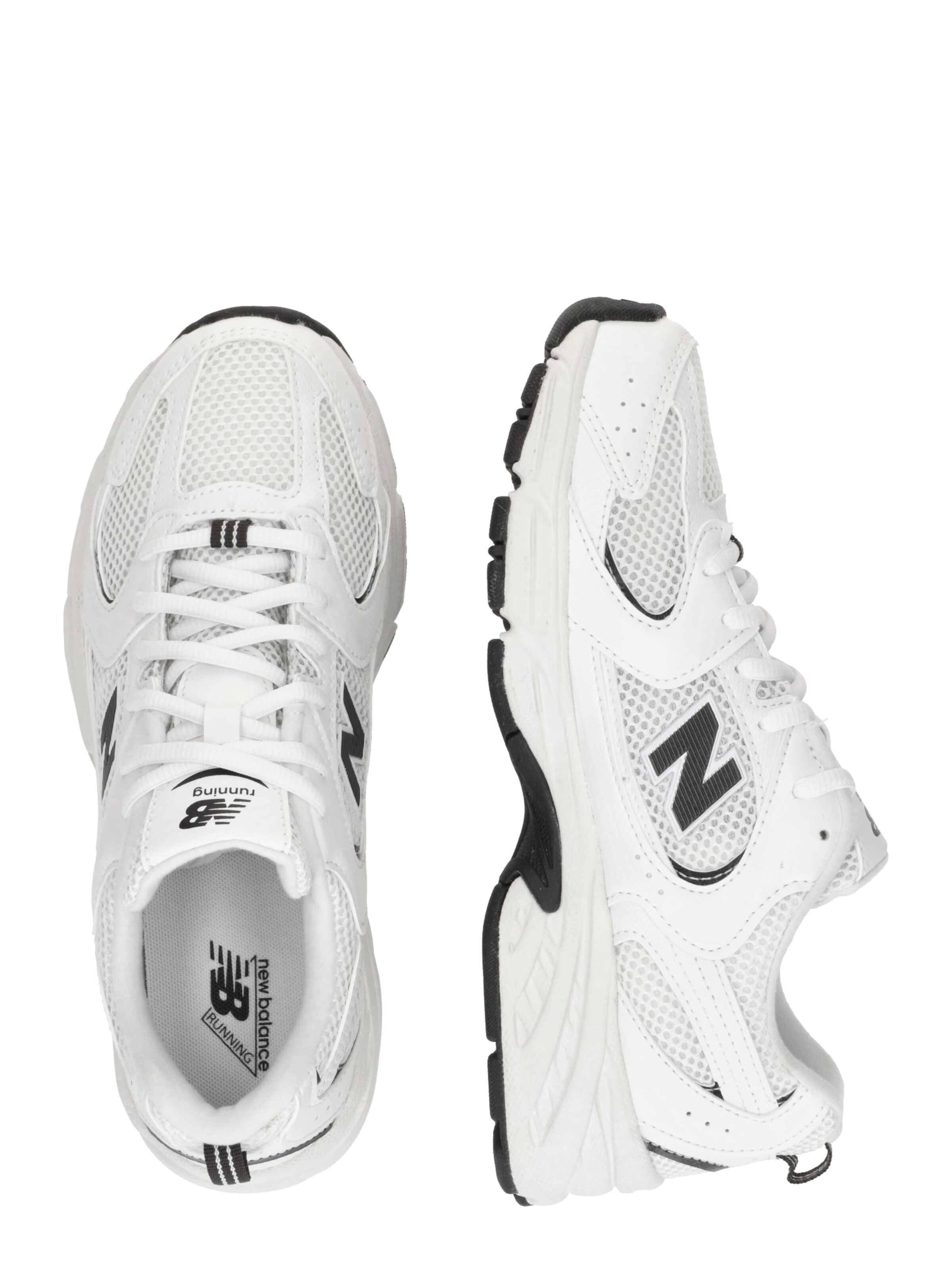 Baskets basses '530' new balance en blanc
