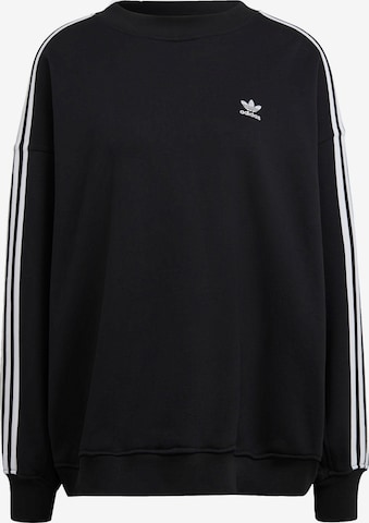 ADIDAS ORIGINALS Sweatshirt in Zwart: voorkant