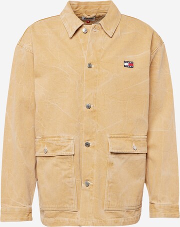 Tommy Jeans Between-season jacket in Brown: front