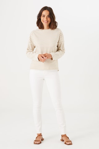 GARCIA Slimfit Jeans in Weiß