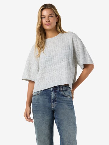 Pull-over 'NMSMilla' Noisy may en gris : devant