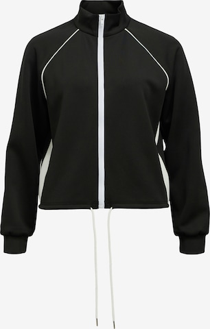 OBJECT Bluza rozpinana 'OBJCASSIDY' w kolorze czarny: przód