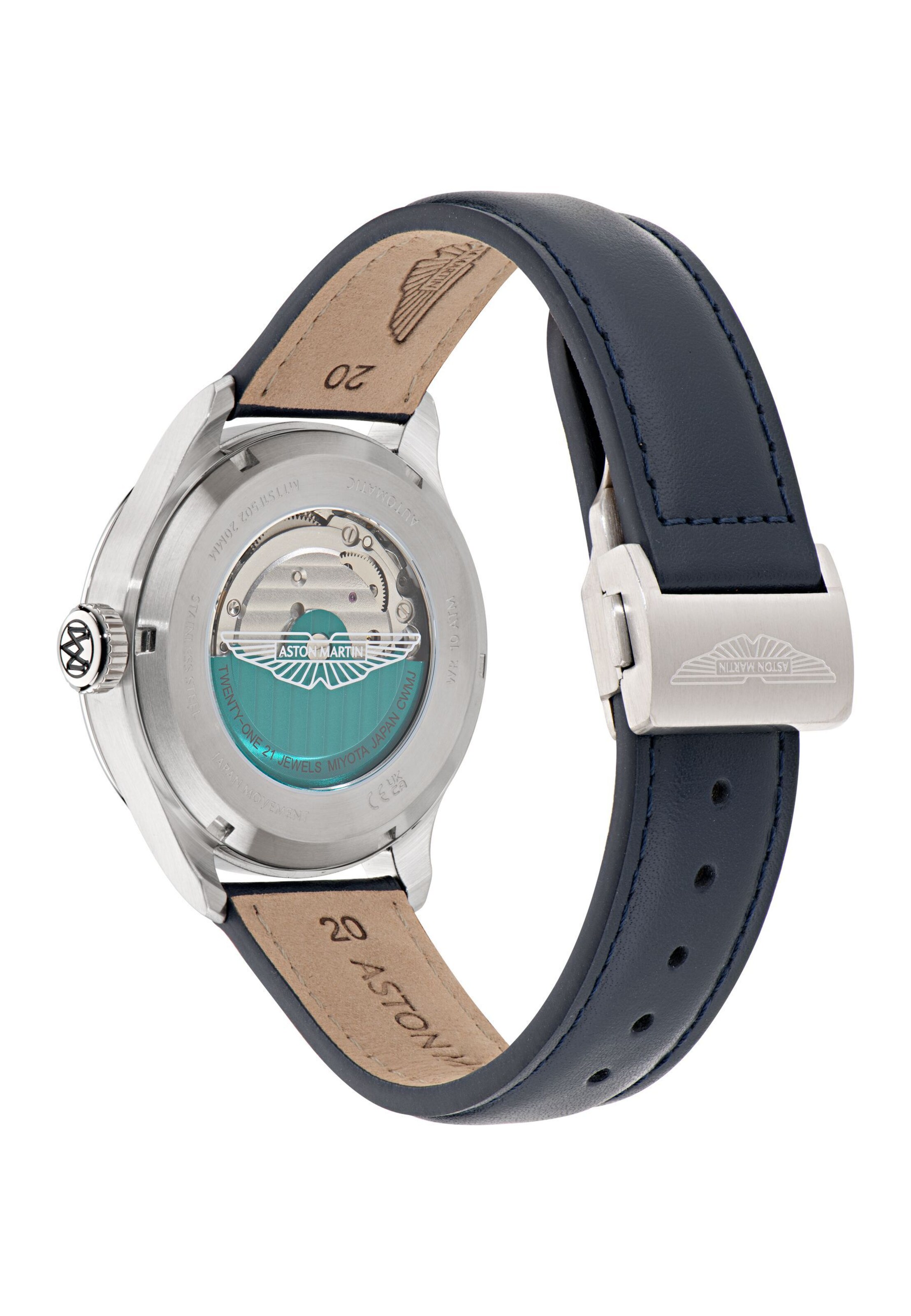 Orologio analogico 'TS1' di Aston Martin in blu