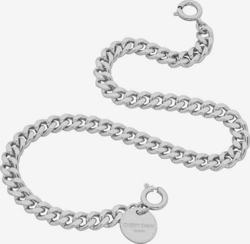 Cheeky Chain Munich Sneaker Kette 'Baby ASAP' in Silber: Vorderseite