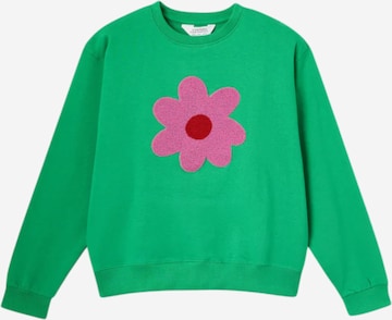 Pull-over Compania Fantastica en vert : devant