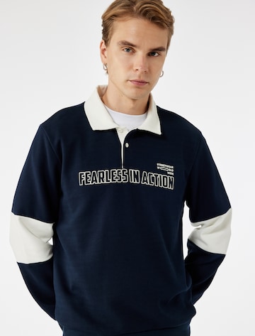 Koton Sweatshirt in Blue: front