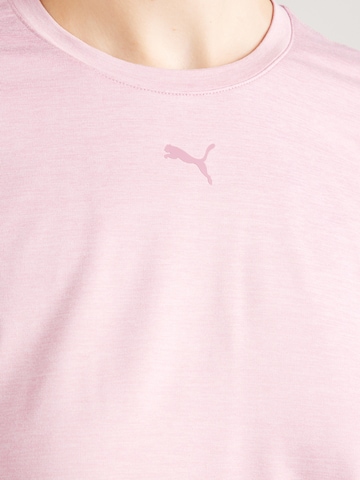 PUMA - Camisa funcionais 'CLOUDSPUN' em rosa