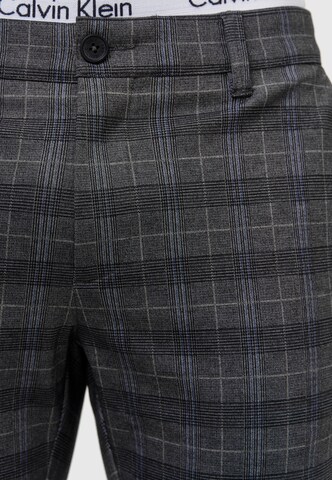 INDICODE JEANS Slimfit Chinohose 'Rodekro' in Grau