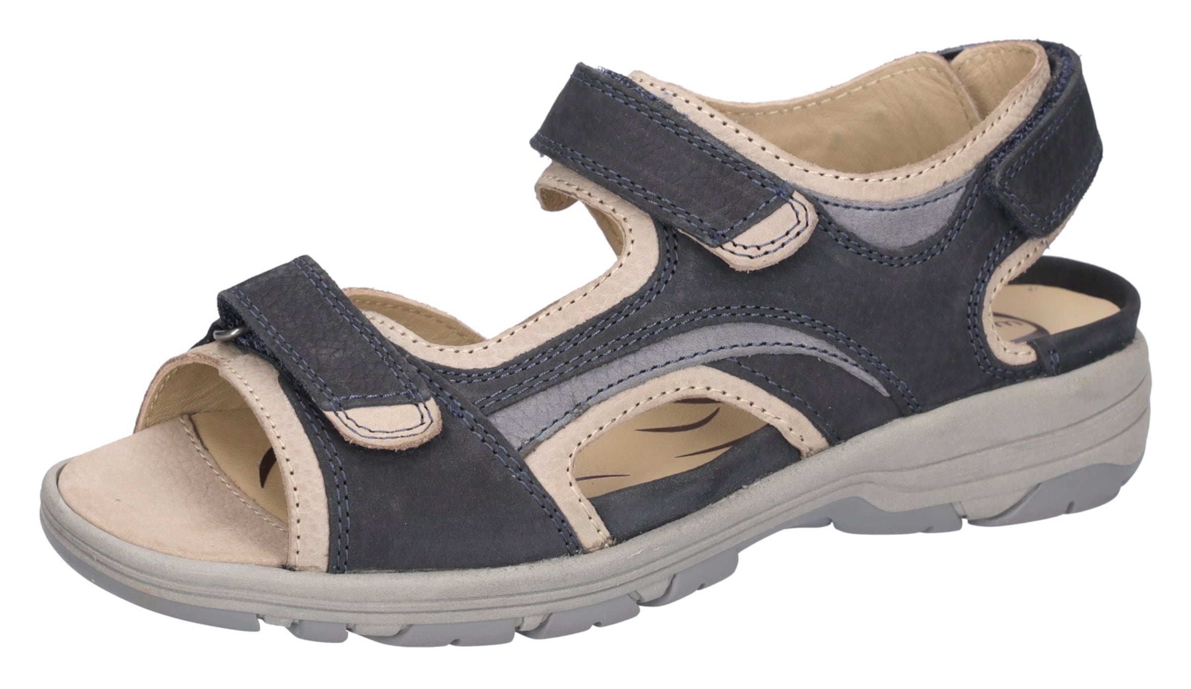 WALDLÄUFER Sandale in Blau: Vorderseite