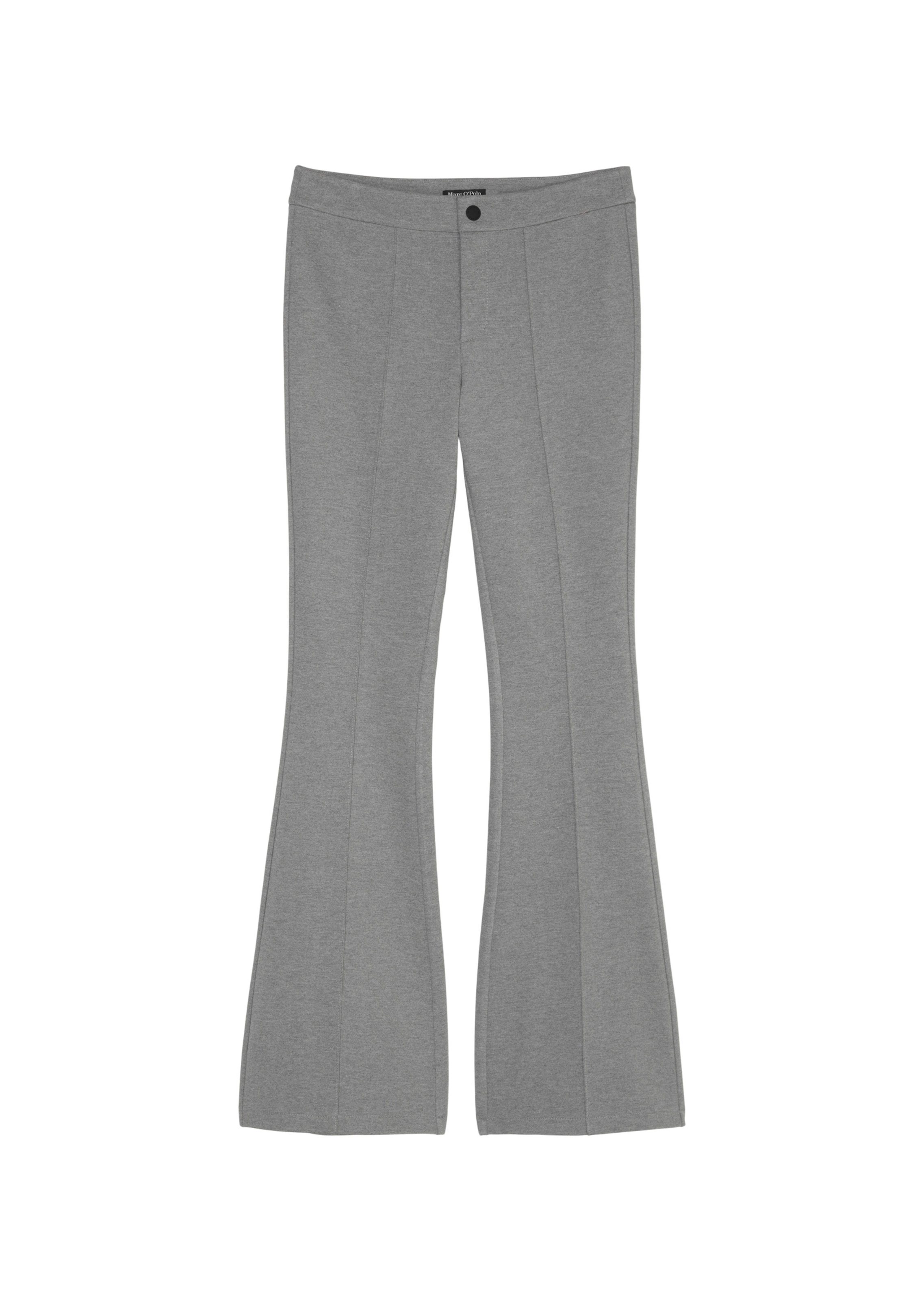 Marc O'Polo DENIM Bootcut Pantalon in Grijs: voorkant