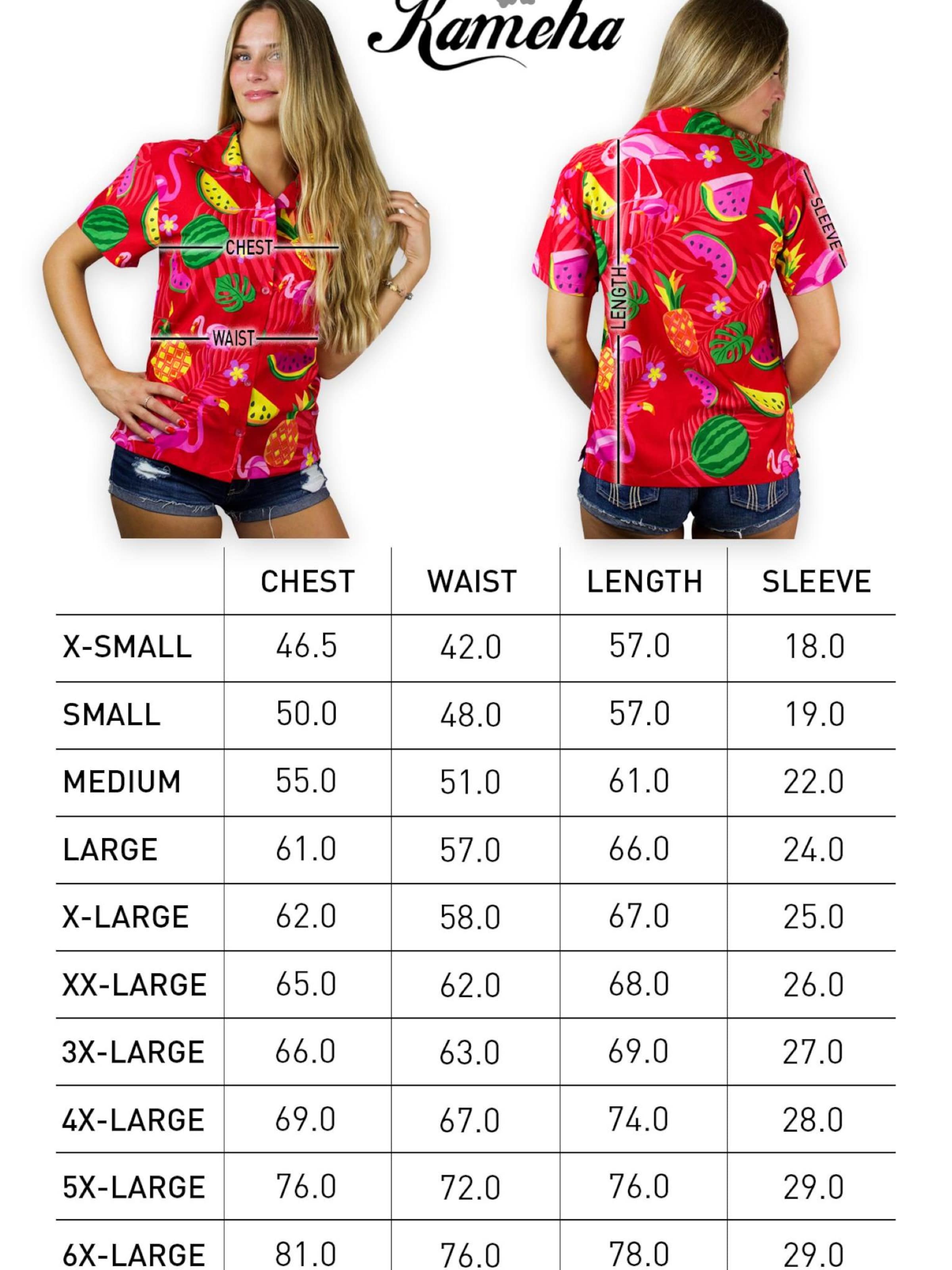 King Kameha Bluse 'Flamingo Melone'‌ in Rot