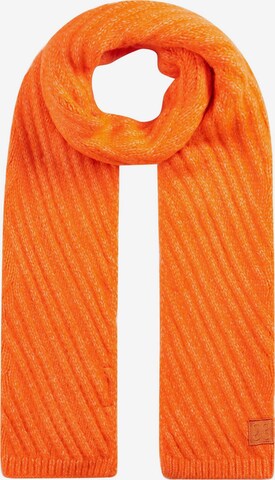 Écharpe 'KNIT COLLECTION' CODELLO en orange : devant