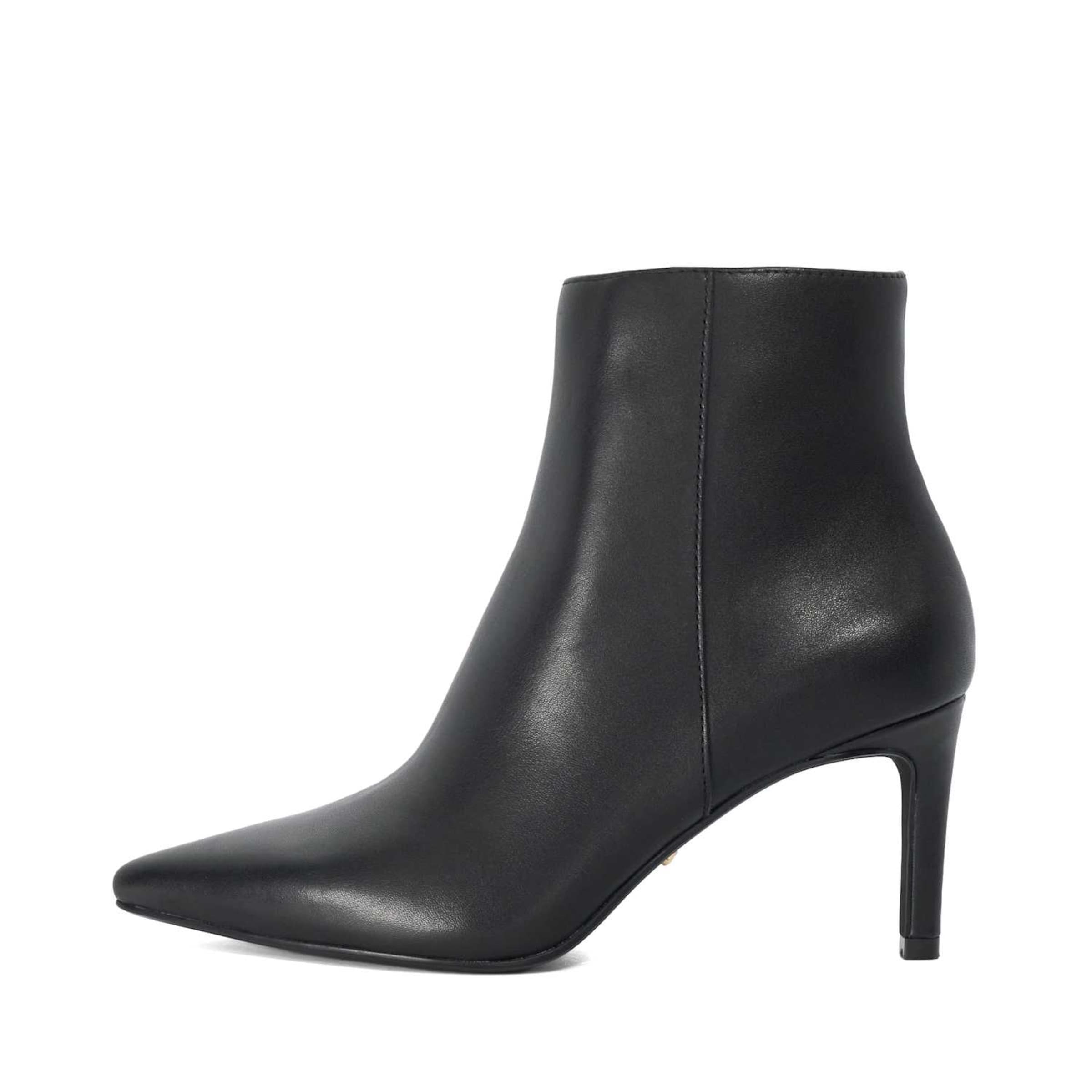 Bottines Dune LONDON en noir : devant