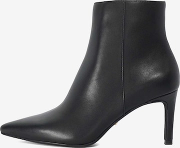 Bottines Dune LONDON en noir : devant