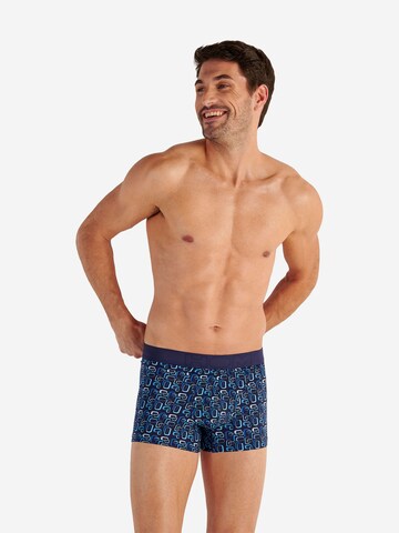 Boxers ' Elvis ' HOM en bleu : devant